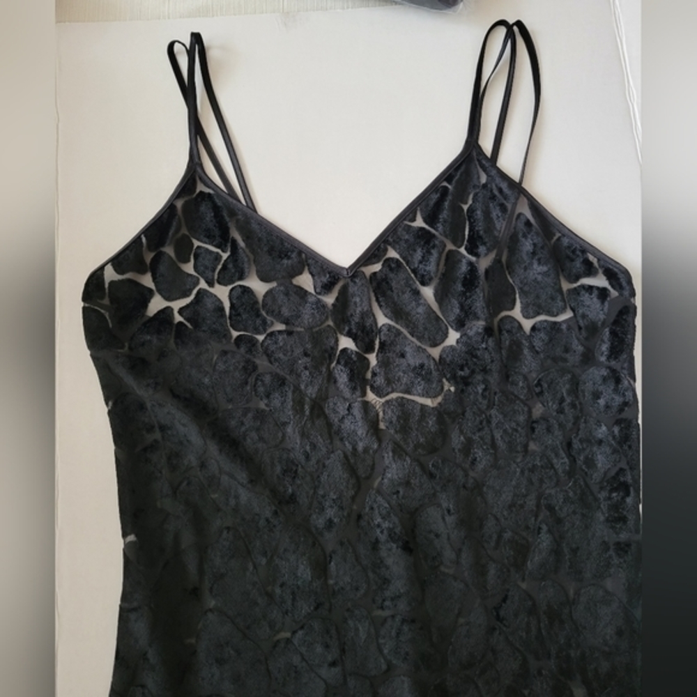 Marilyn Monroe by Warner velvet semi sheer long lingerie dress - Picture 7 of 7